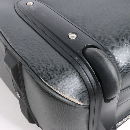 Louis Vuitton Pegase 55 Taiga Suitcase Travel Bag in Black M23312
