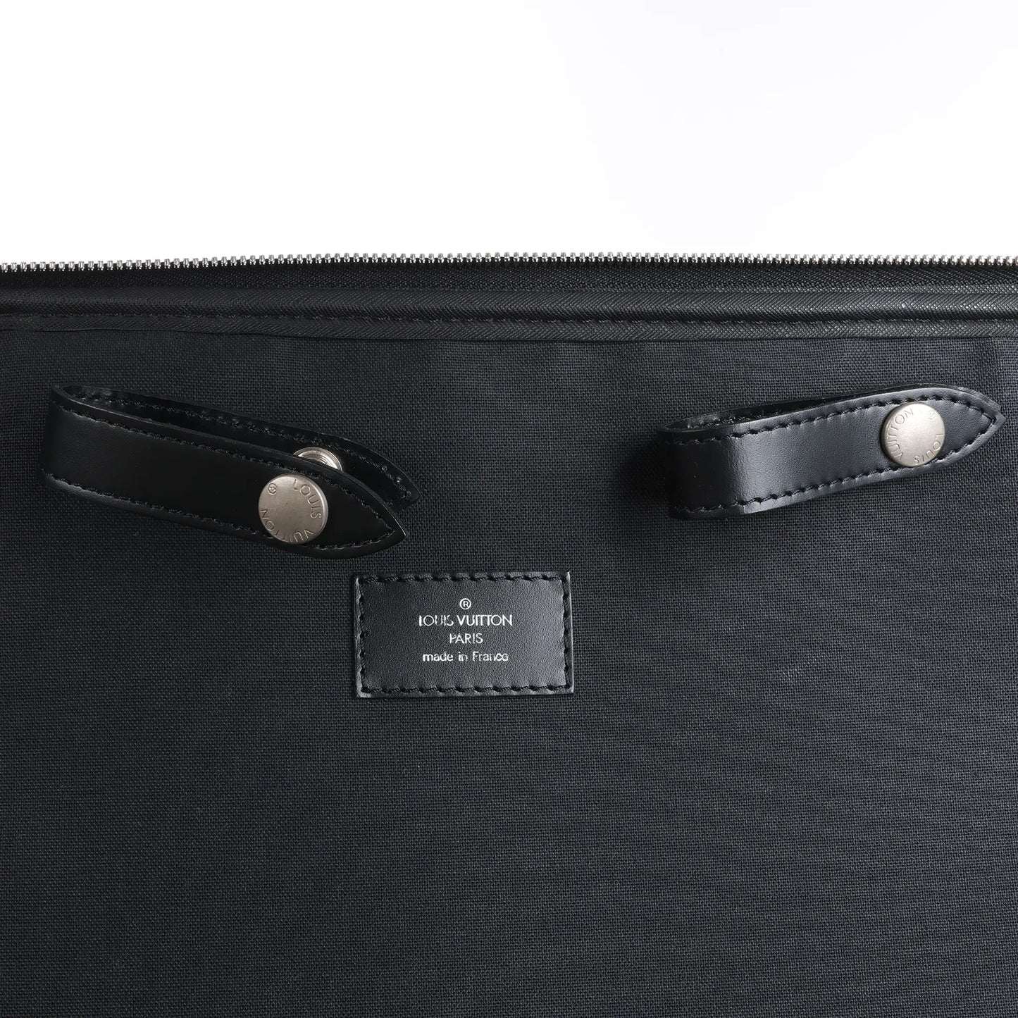 Louis Vuitton Pegase 55 Taiga Suitcase Travel Bag in Black M23312