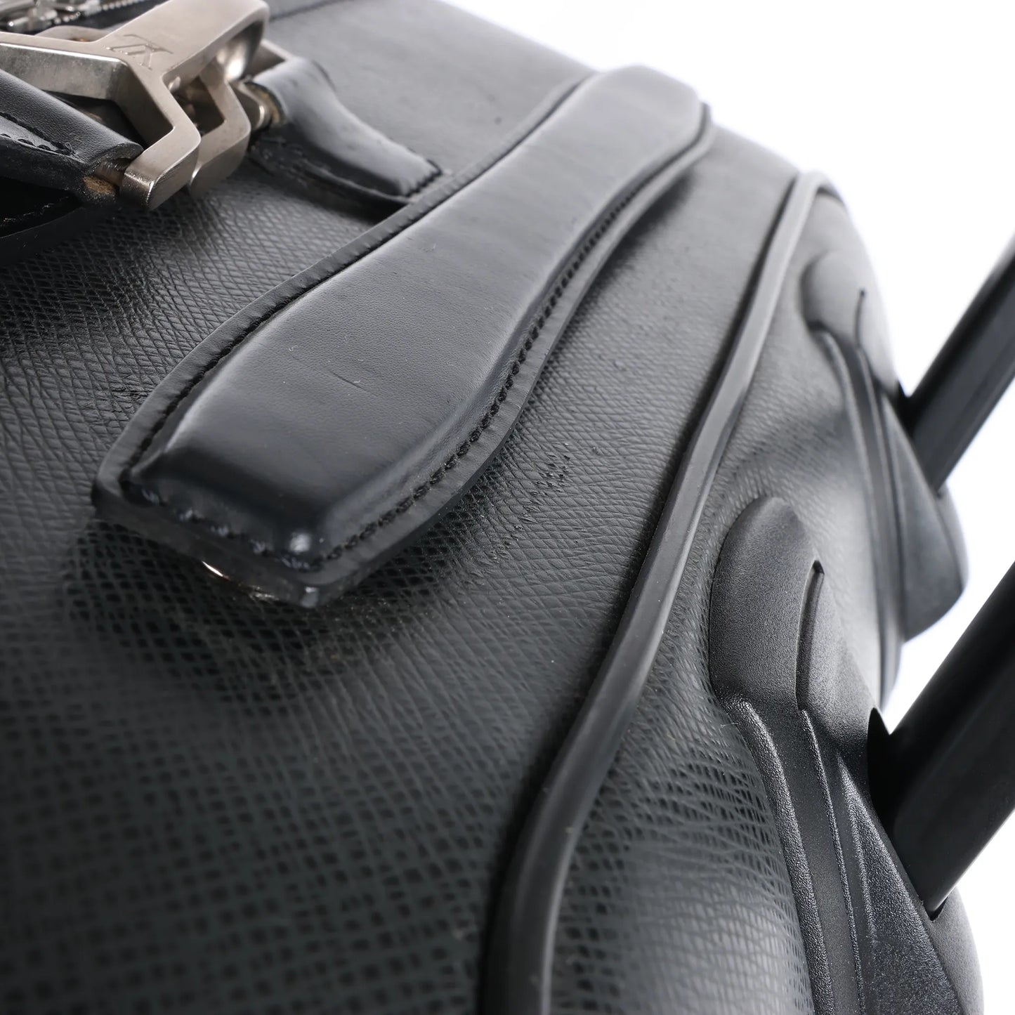 Louis Vuitton Pegase 55 Taiga Suitcase Travel Bag in Black M23312