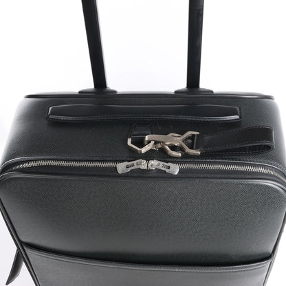 Louis Vuitton Pegase 55 Taiga Suitcase Travel Bag in Black M23312