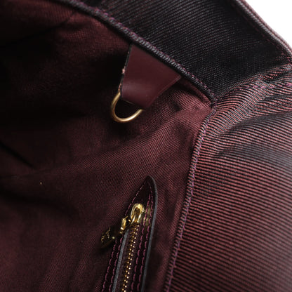 Louis Vuitton Taiga Viktor Shoulder Bag in Burgundy M30146