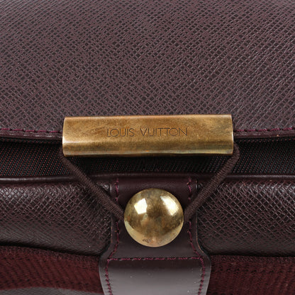 Louis Vuitton Taiga Viktor Shoulder Bag in Burgundy M30146