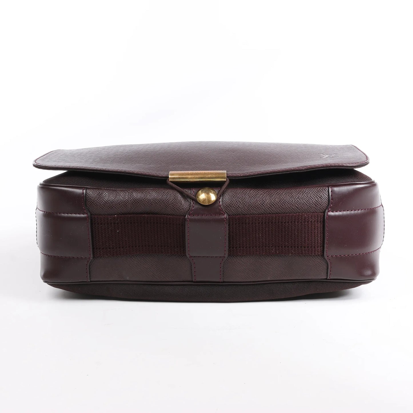 Louis Vuitton Taiga Viktor Shoulder Bag in Burgundy M30146