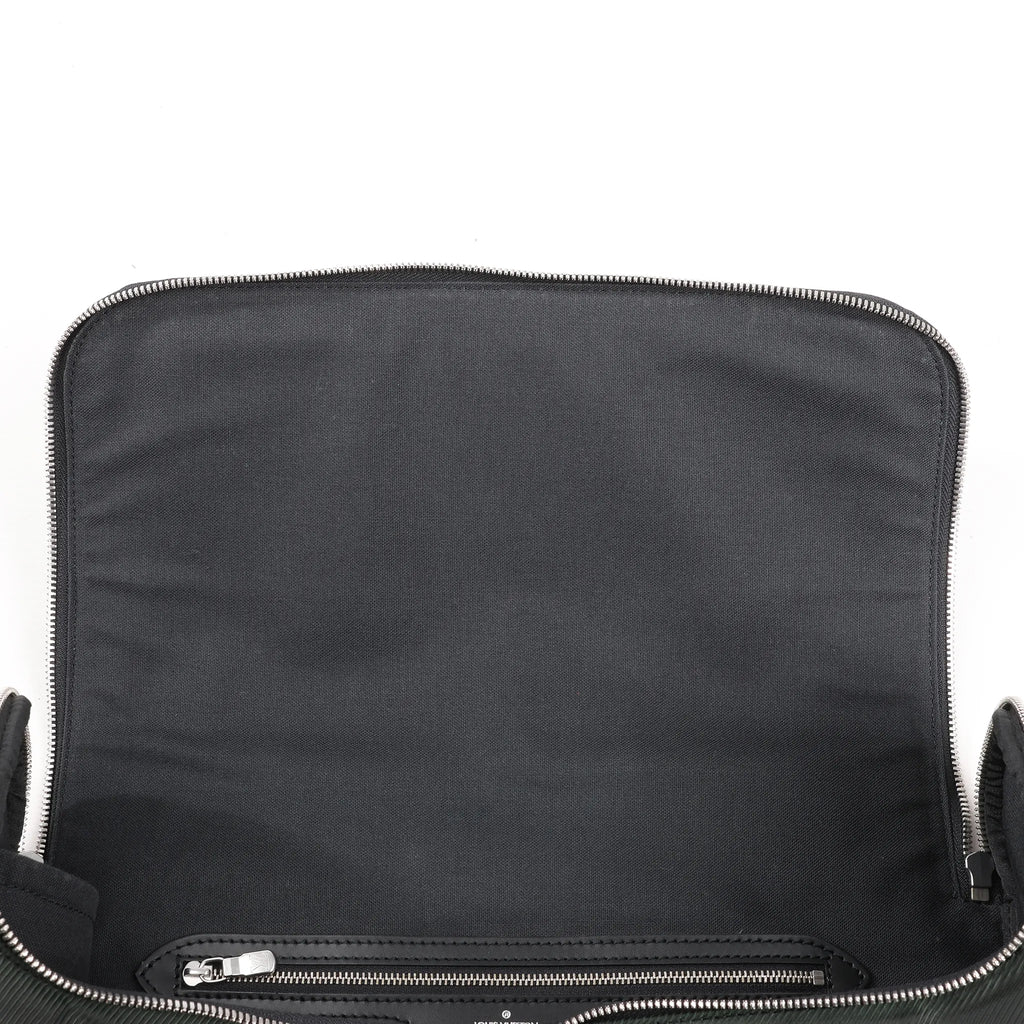 Louis Vuitton Taiga Taimyr Messenger Crossbody Bag in Black M30862