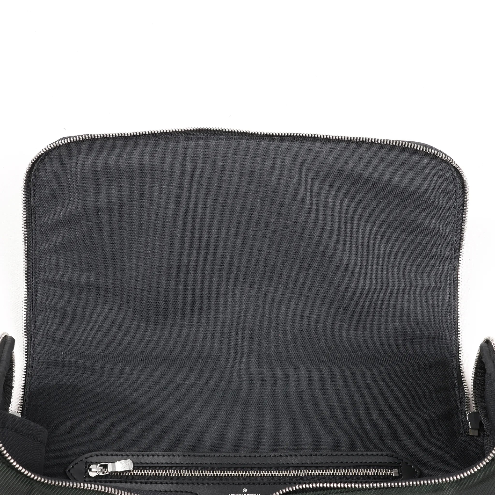 Louis Vuitton Taiga Taimyr Messenger Crossbody Bag in Black M30862