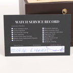 Louis Vuitton Tambour Q113K SG7133 SS & Rubber AT Watch with Black Dial