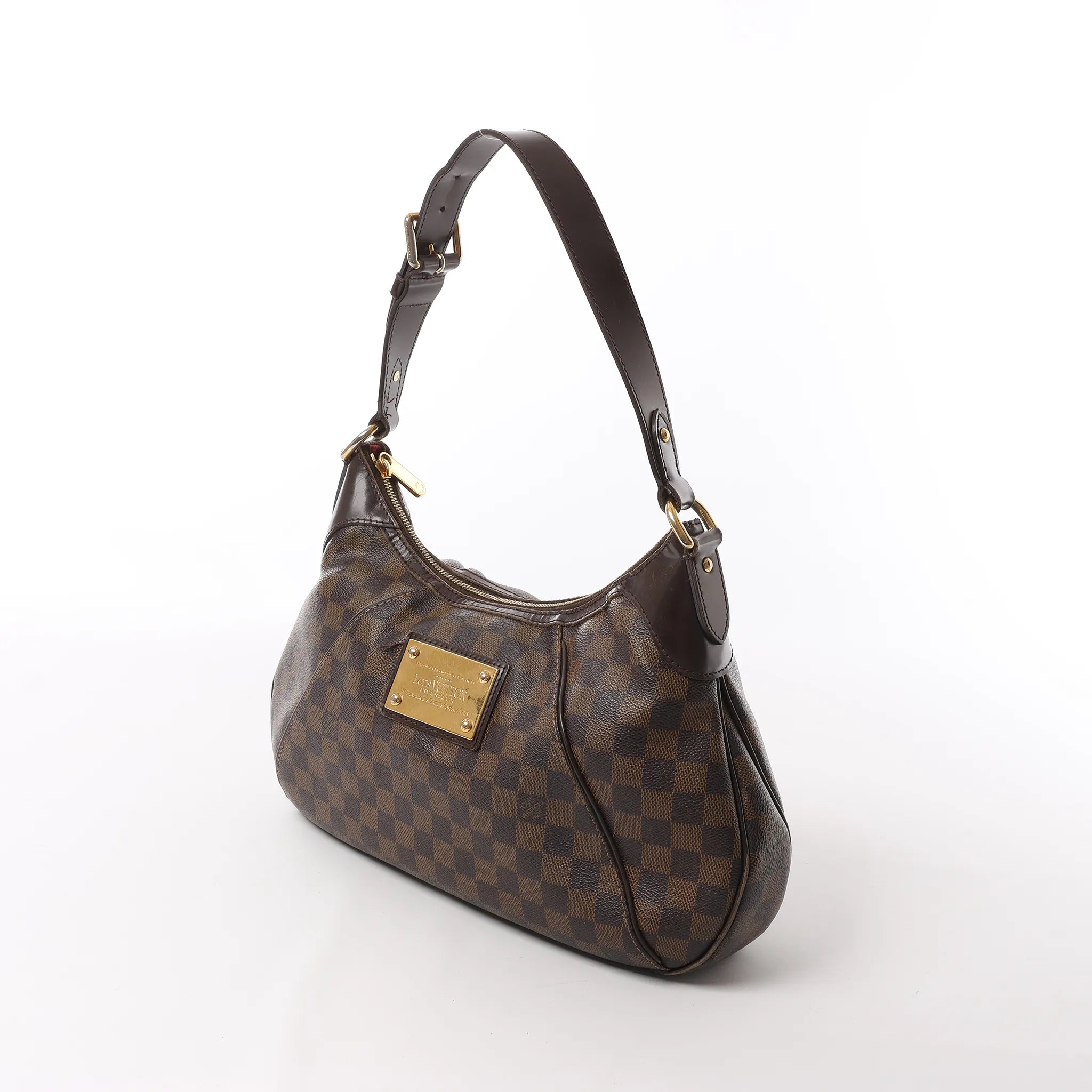 Louis Vuitton Thames GM Damier Ebene Shoulder Bag in Brown N48181