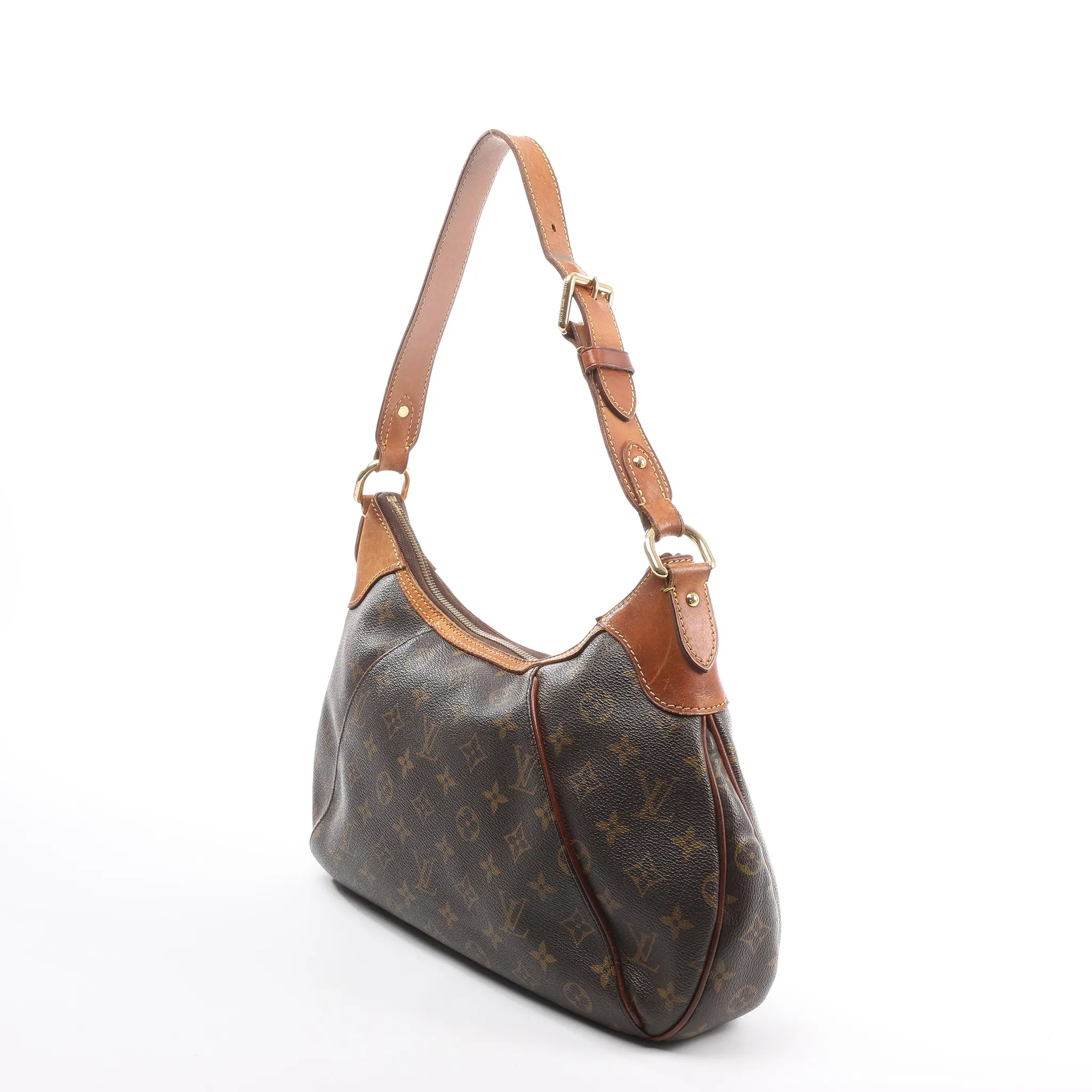 Louis Vuitton Thames GM Monogram Canvas Shoulder Bag in Brown M56383