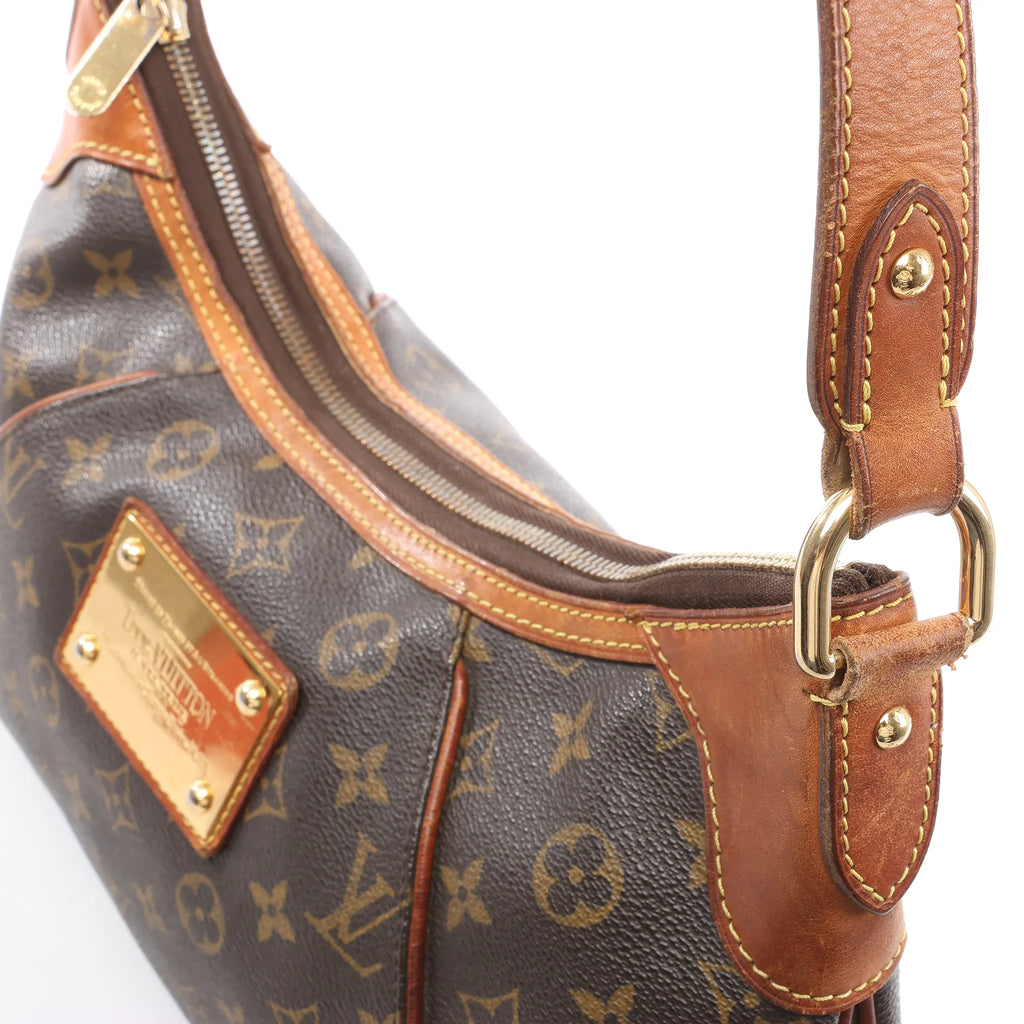 Louis Vuitton Thames GM Monogram Canvas Shoulder Bag in Brown M56383