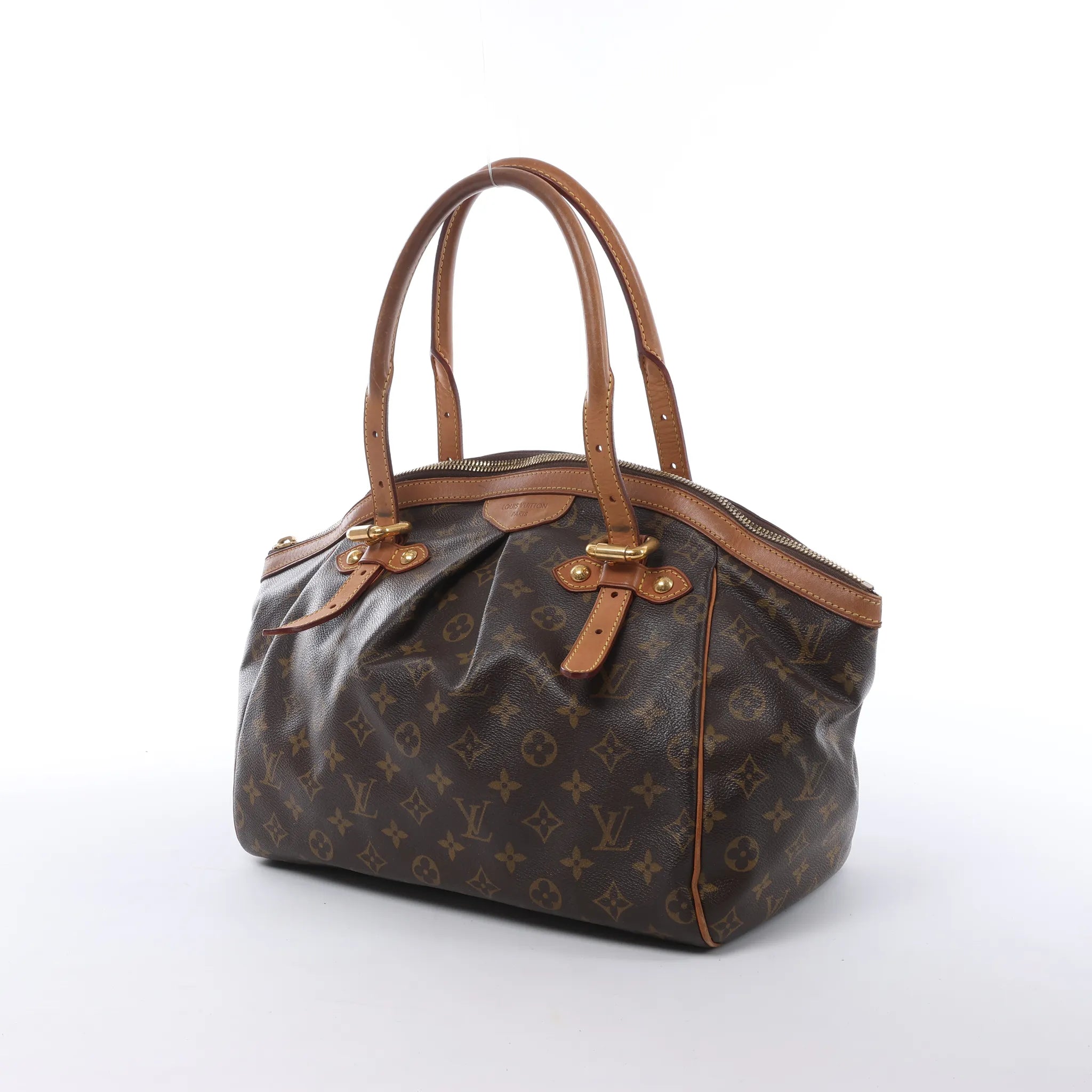 Louis Vuitton Tivoli GM Monogram Canvas Handbag in Brown M40144