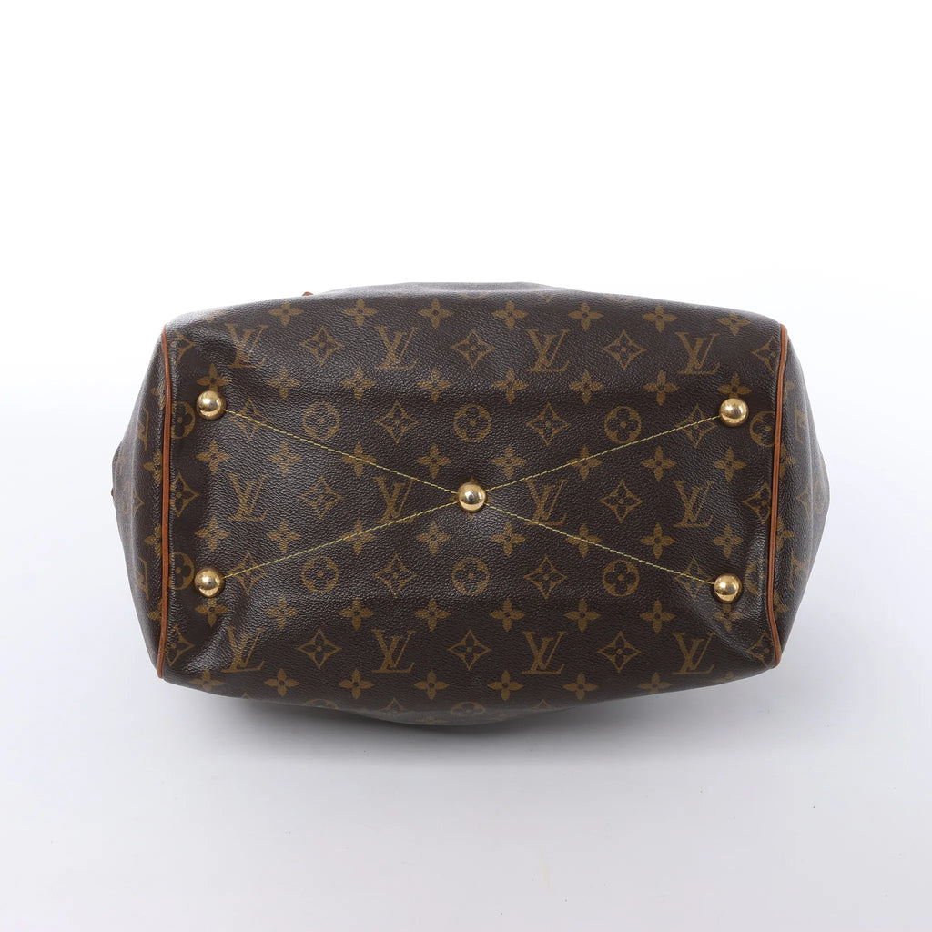 Louis Vuitton Tivoli GM Monogram Canvas Handbag in Brown M40144