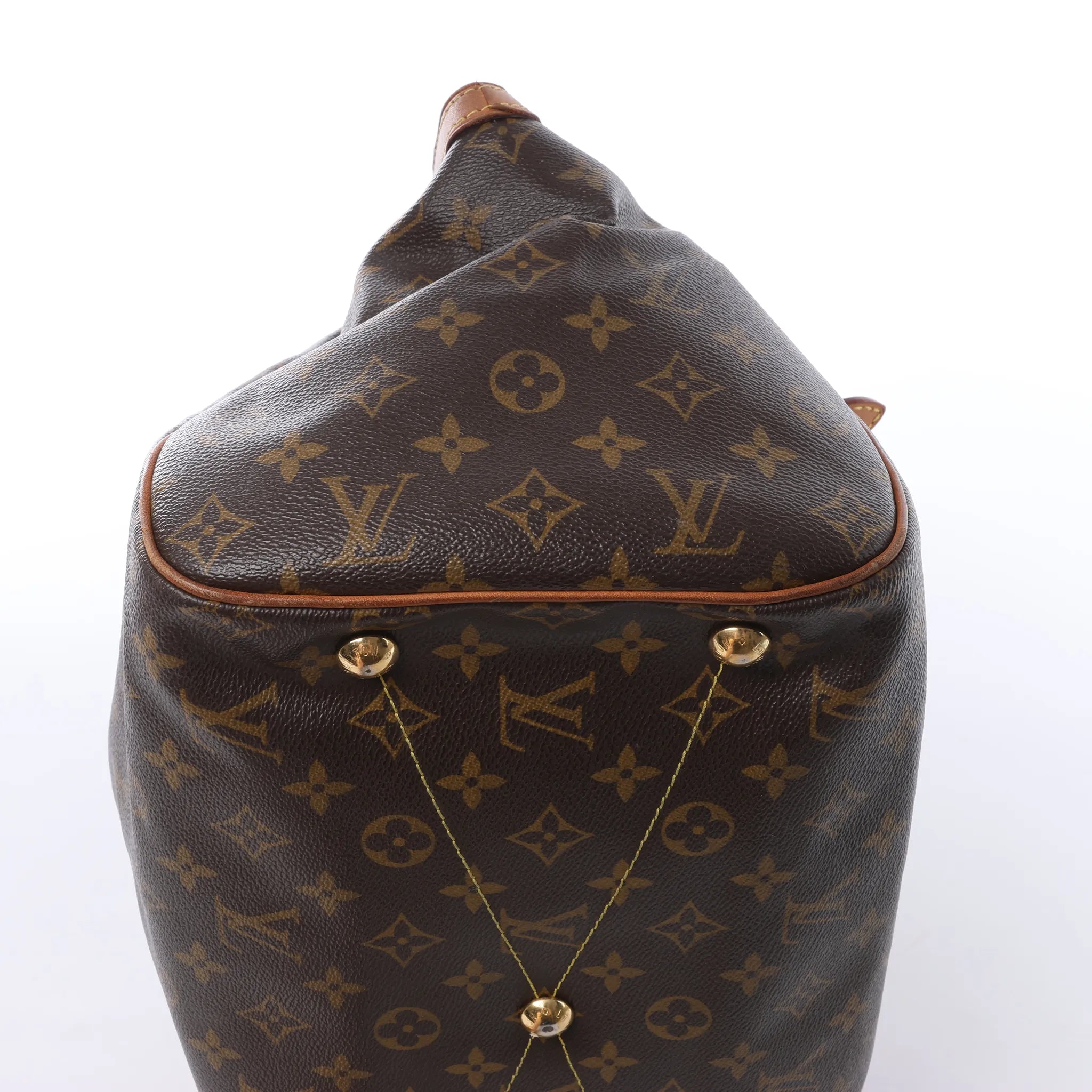 Louis Vuitton Tivoli GM Monogram Canvas Handbag in Brown M40144