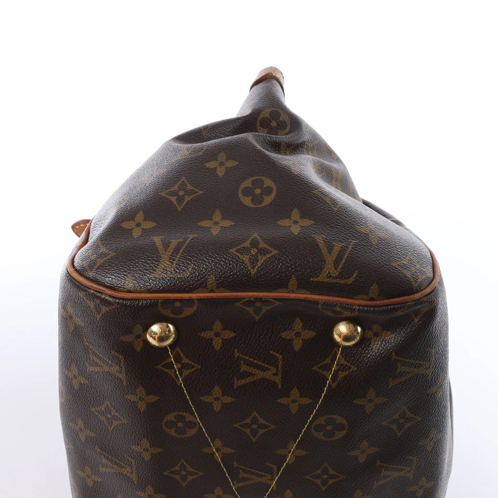 Louis Vuitton Tivoli GM Monogram Canvas Handbag in Brown M40144