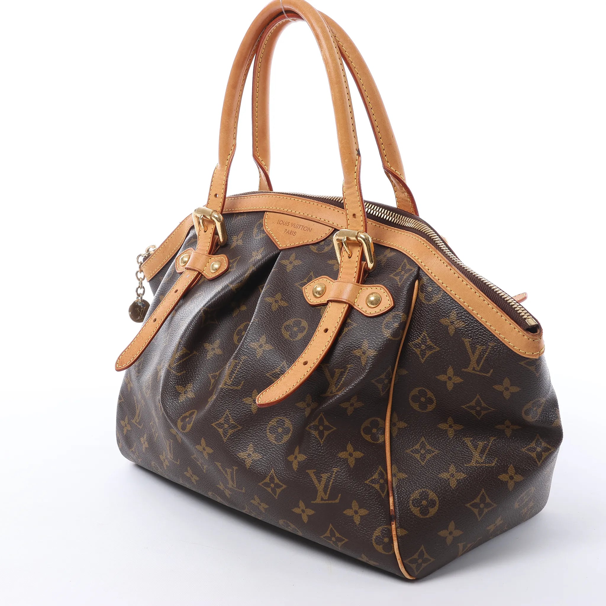 Louis Vuitton Tivoli GM Monogram Canvas Handbag in Brown M40144
