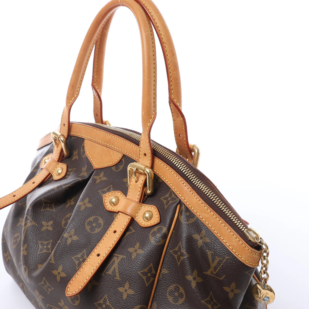Louis Vuitton Tivoli GM Monogram Canvas Handbag in Brown M40144