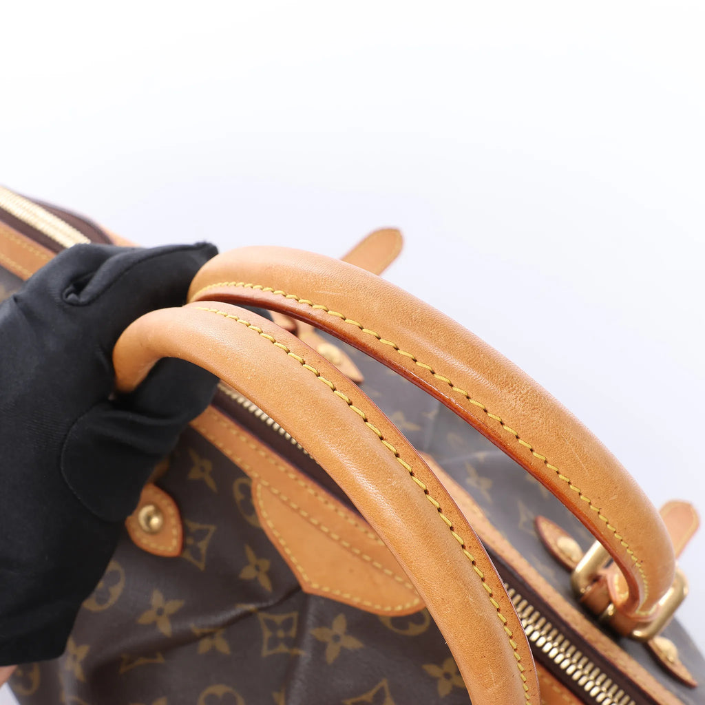 Louis Vuitton Tivoli GM Monogram Canvas Handbag in Brown M40144