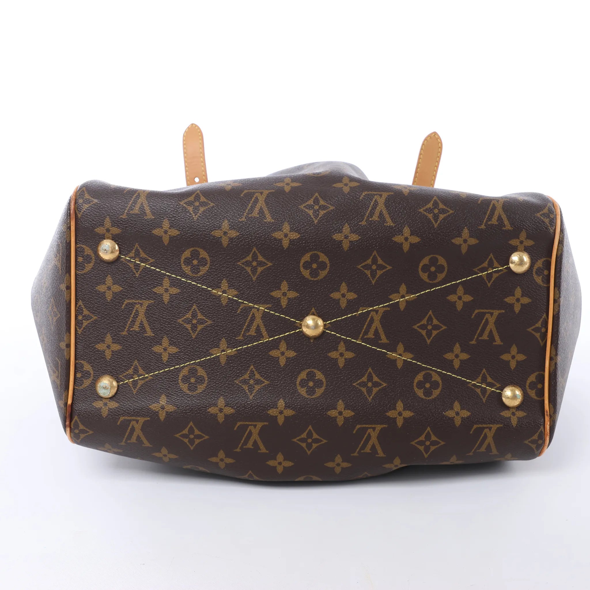 Louis Vuitton Tivoli GM Monogram Canvas Handbag in Brown M40144