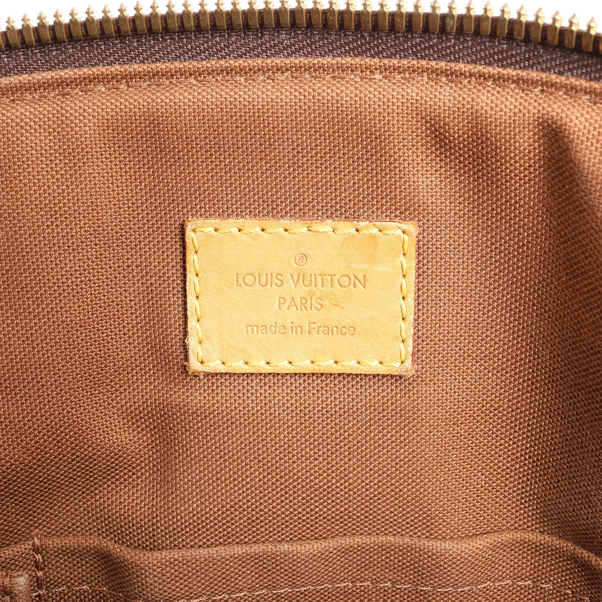 Louis Vuitton Tivoli GM Monogram Canvas Handbag in Brown M40144