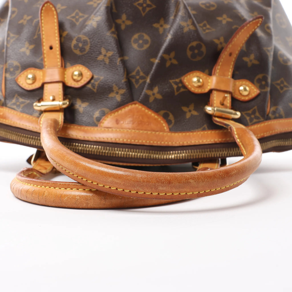 Louis Vuitton Tivoli GM Monogram Canvas Handbag in Brown M40144