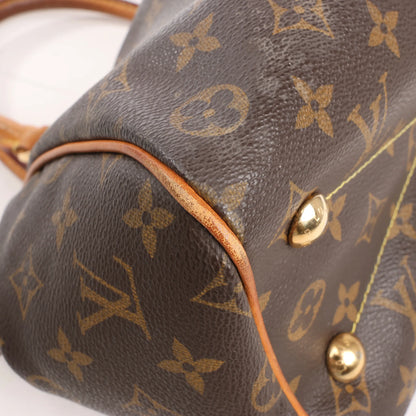 Louis Vuitton Monogram Canvas Tivoli PM Handbag in Brown M40143