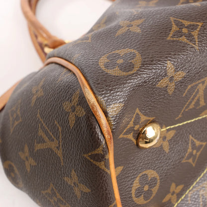 Louis Vuitton Monogram Canvas Tivoli PM Handbag in Brown M40143