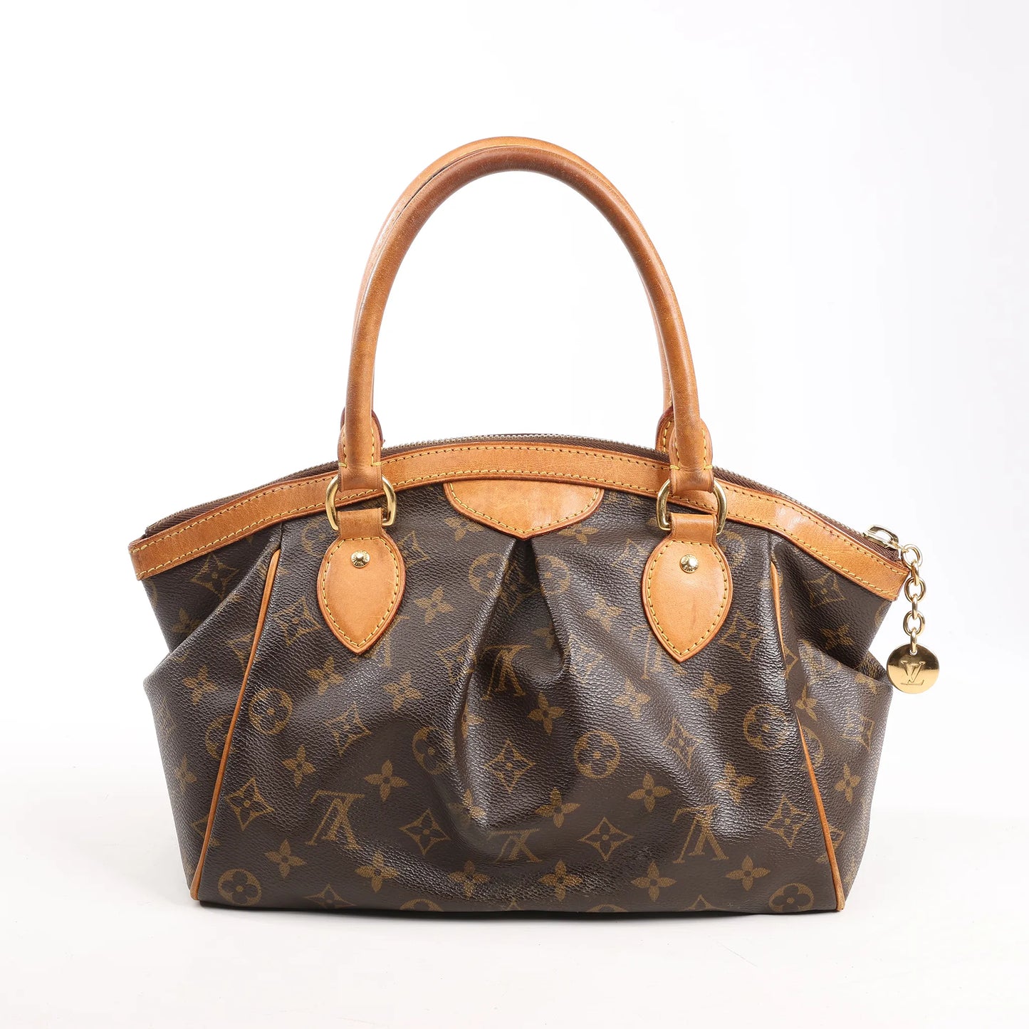 Louis Vuitton Monogram Canvas Tivoli PM Handbag in Brown M40143