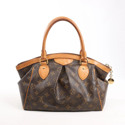 Louis Vuitton Monogram Canvas Tivoli PM Handbag in Brown M40143