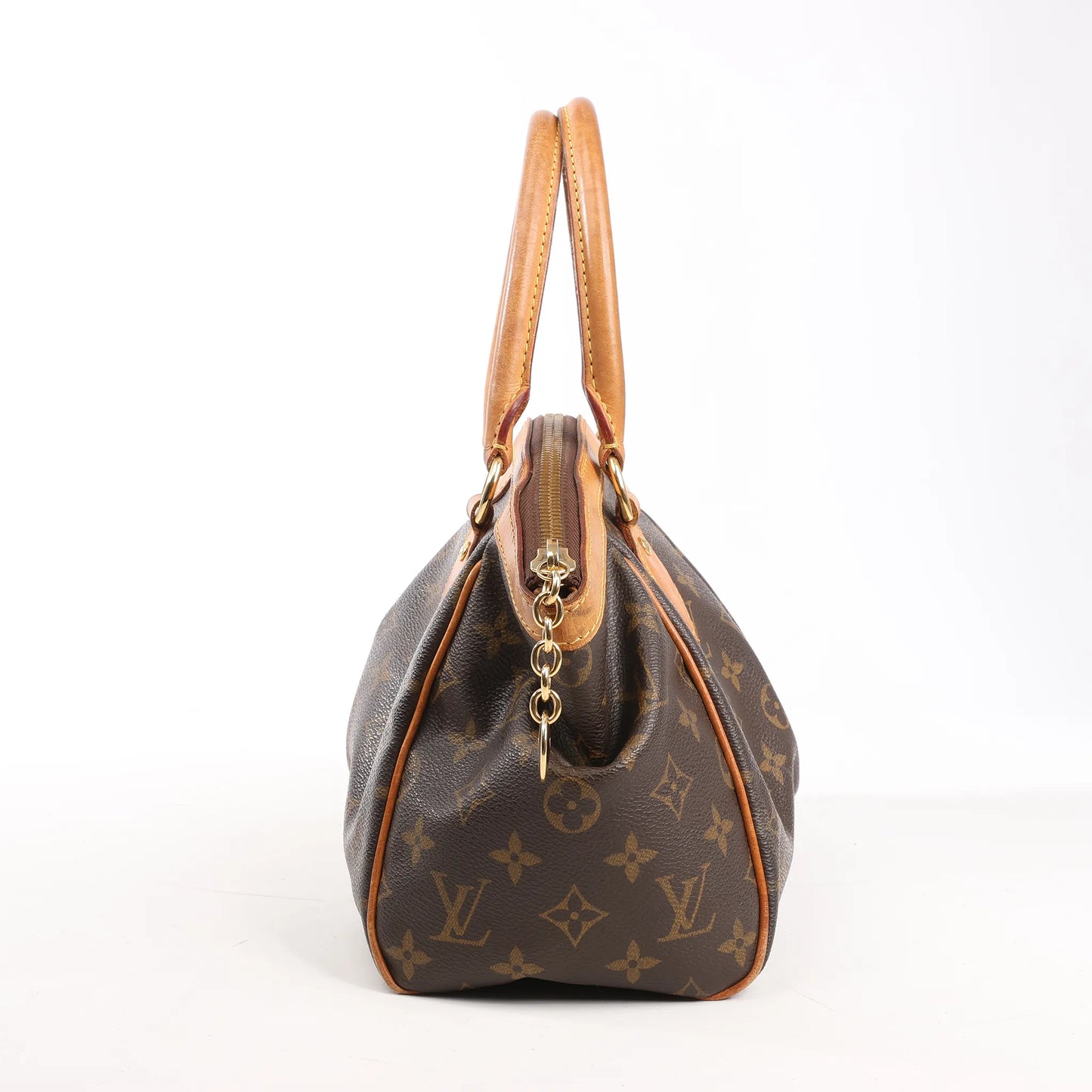 Louis Vuitton Monogram Canvas Tivoli PM Handbag in Brown M40143