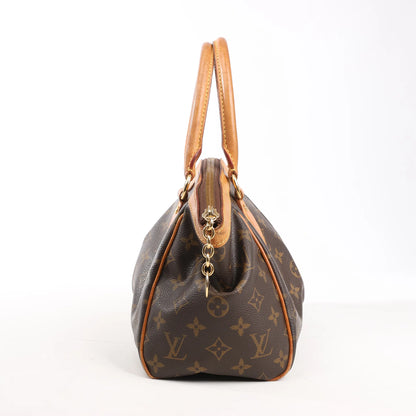 Louis Vuitton Monogram Canvas Tivoli PM Handbag in Brown M40143