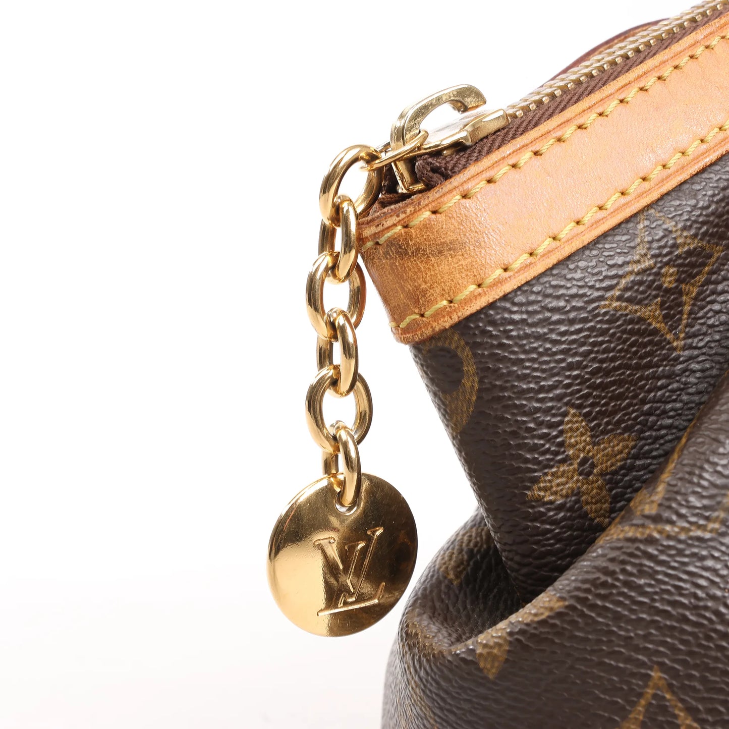 Louis Vuitton Monogram Canvas Tivoli PM Handbag in Brown M40143