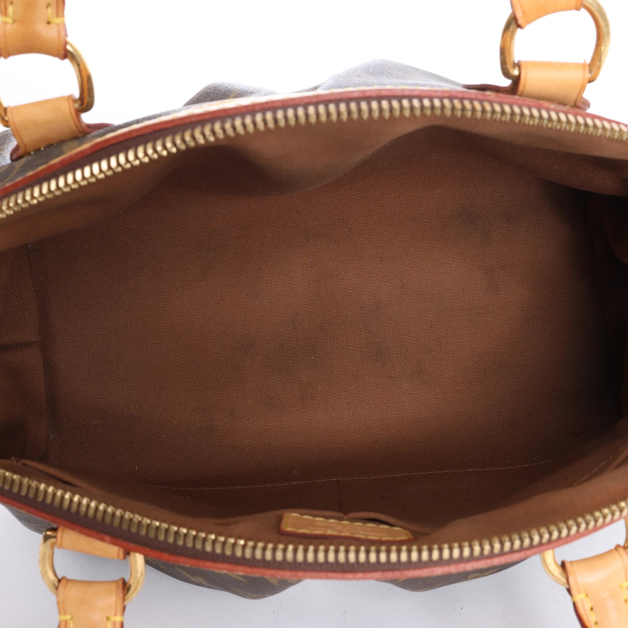 Louis Vuitton Tivoli PM Monogram Canvas Handbag in Brown M40143