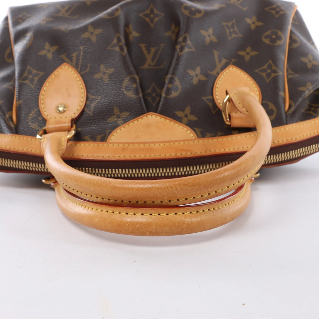 Louis Vuitton Tivoli PM Monogram Canvas Handbag in Brown M40143