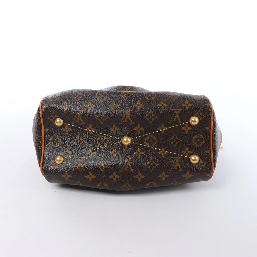 Louis Vuitton Tivoli PM Monogram Canvas Handbag in Brown M40143
