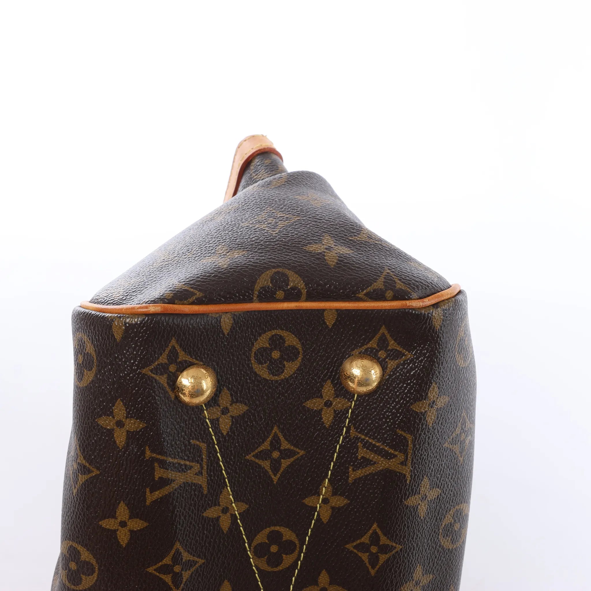 Louis Vuitton Tivoli PM Monogram Canvas Handbag in Brown M40143