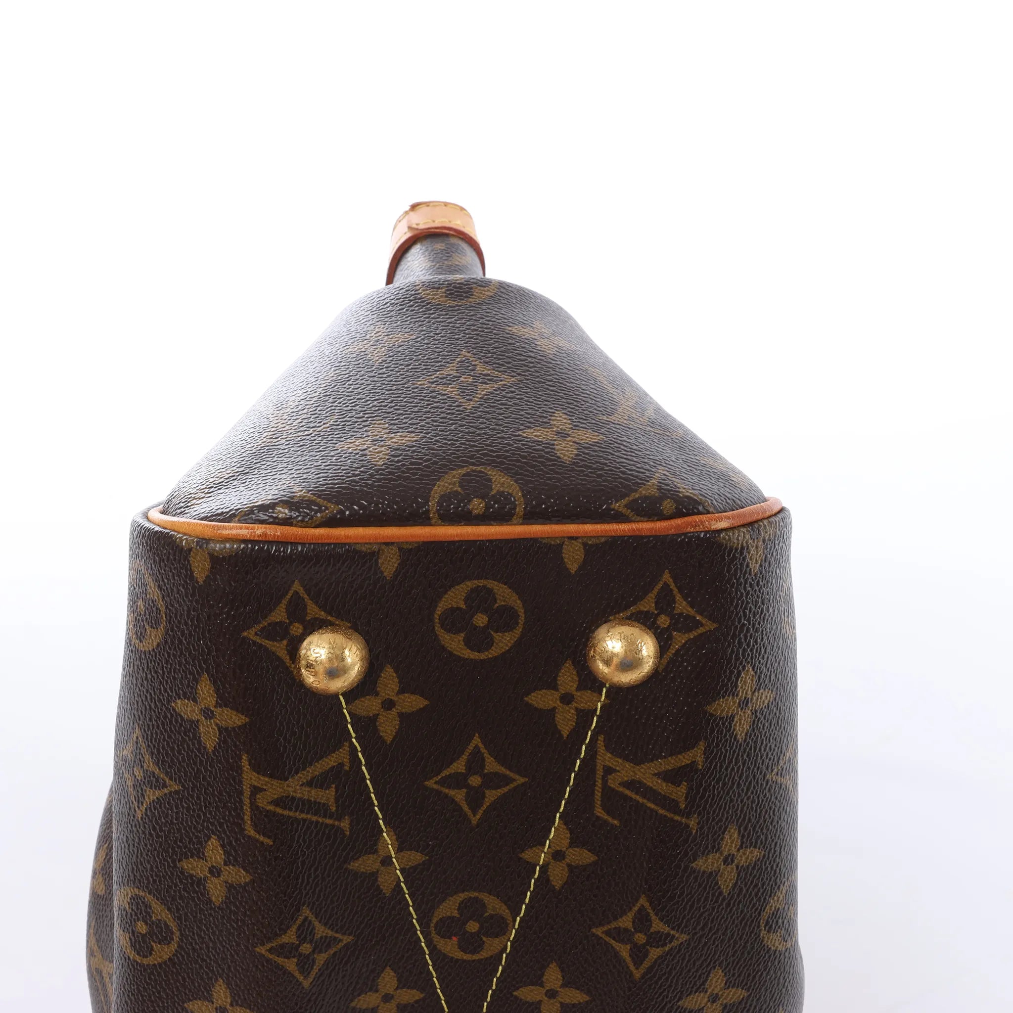 Louis Vuitton Tivoli PM Monogram Canvas Handbag in Brown M40143