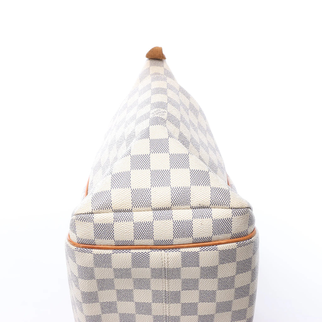 Louis Vuitton Totally MM Damier Azur Shoulder Bag in Beige N51262