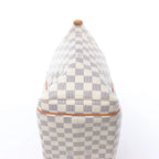 Louis Vuitton Totally MM Damier Azur Shoulder Bag in Beige N51262