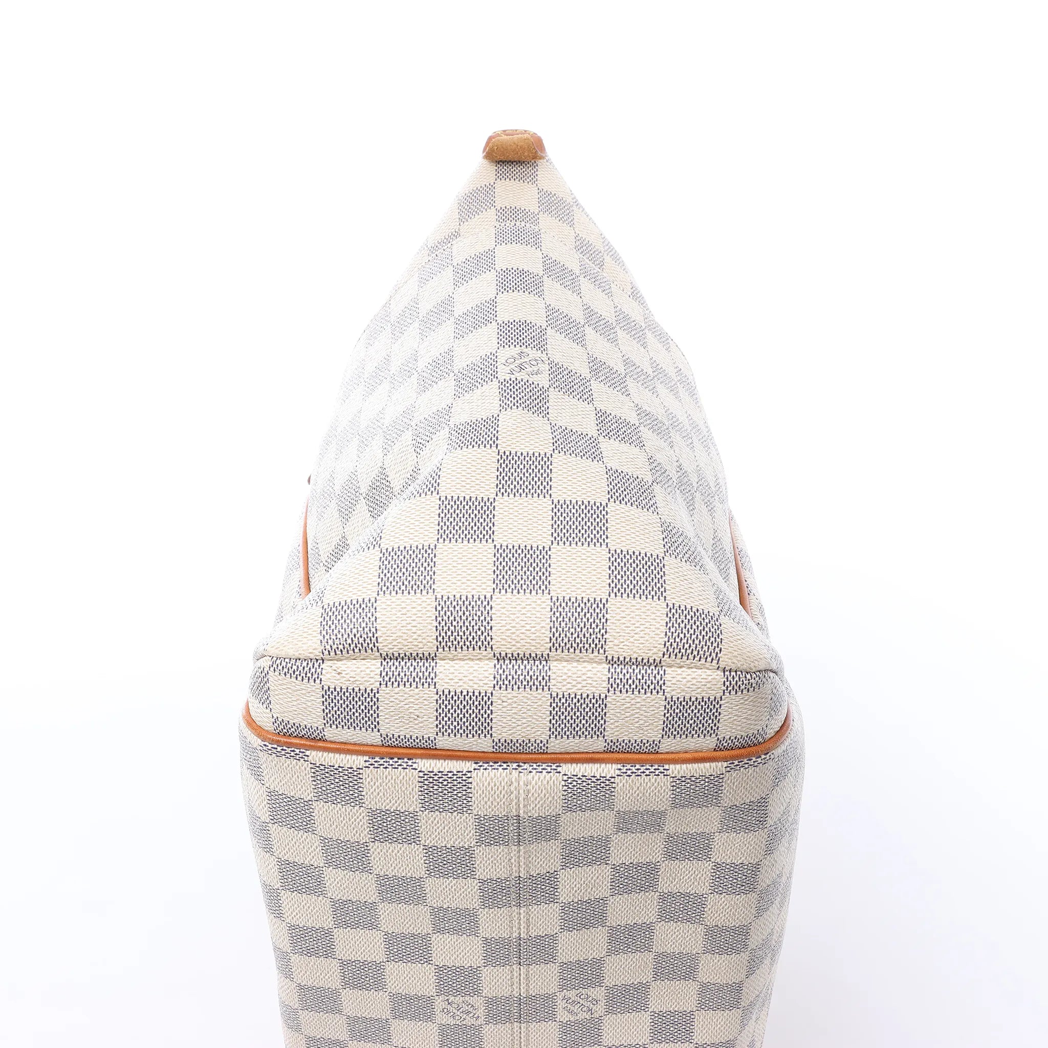 Louis Vuitton Totally MM Damier Azur Shoulder Bag in Beige N51262