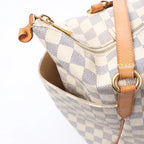 Louis Vuitton Totally MM Damier Azur Shoulder Bag in Beige N51262