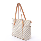 Louis Vuitton Totally MM Damier Azur Shoulder Bag in Beige N51262