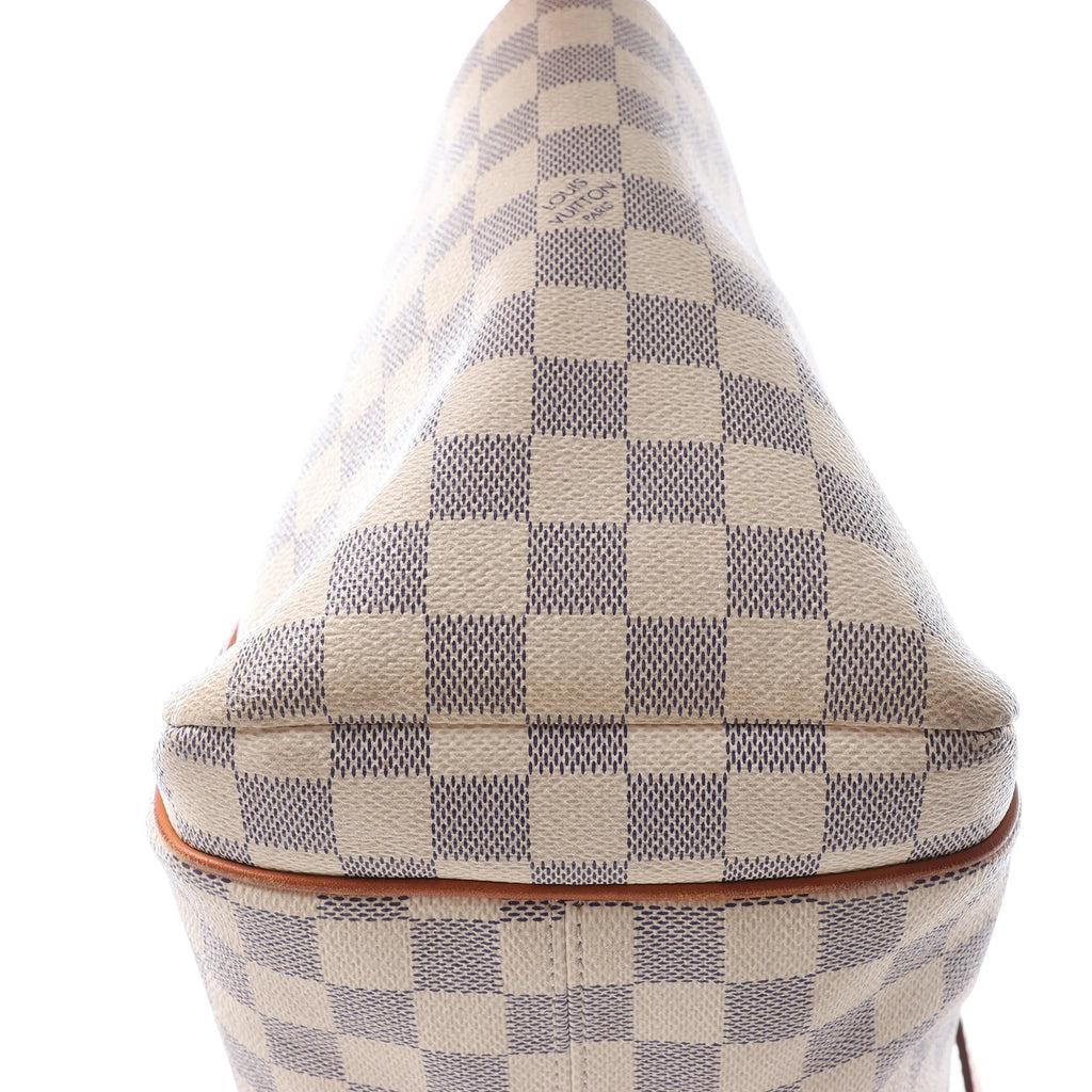 Louis Vuitton Totally MM Damier Azur Shoulder Bag in Beige N51262