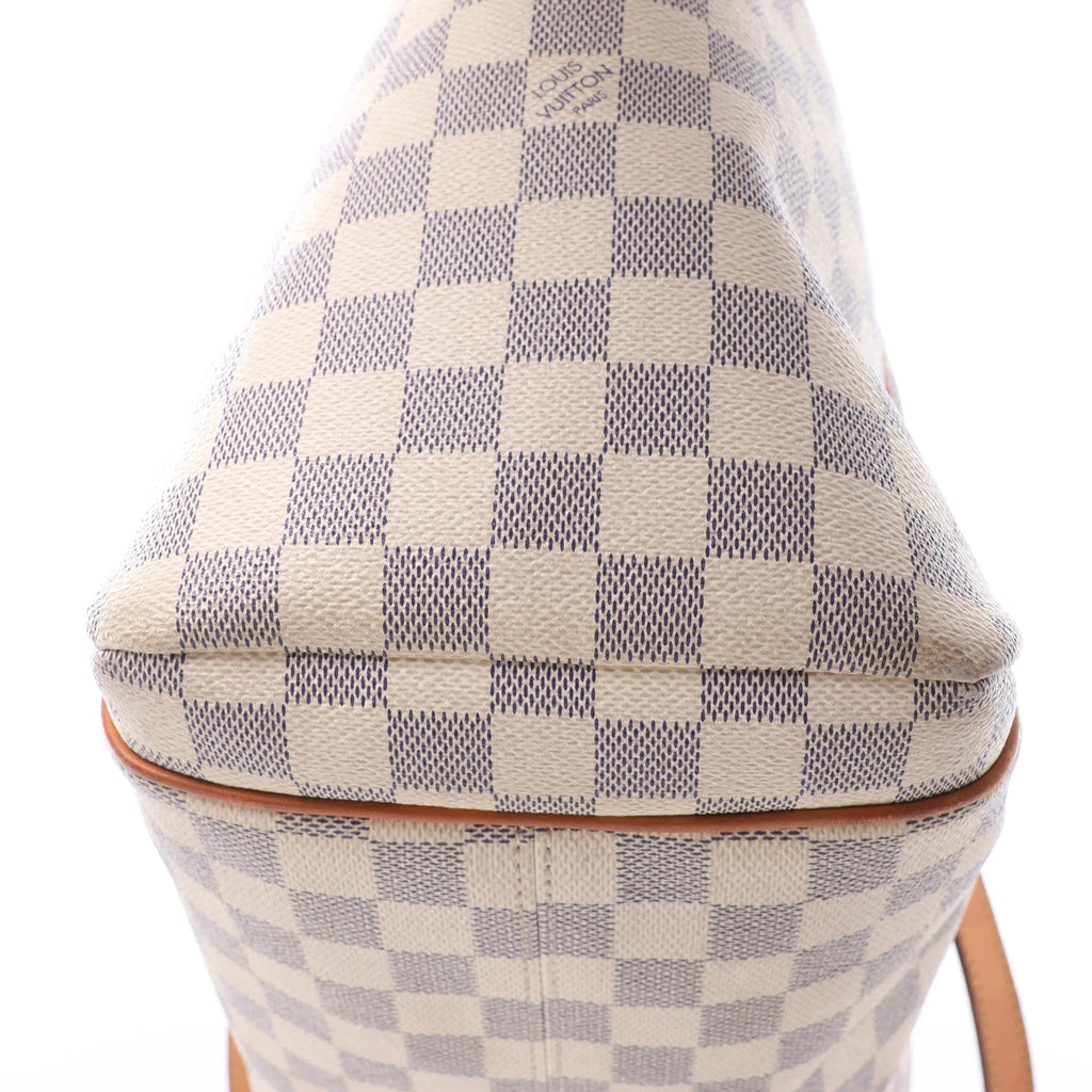 Louis Vuitton Totally MM Damier Azur Shoulder Bag in Beige N51262