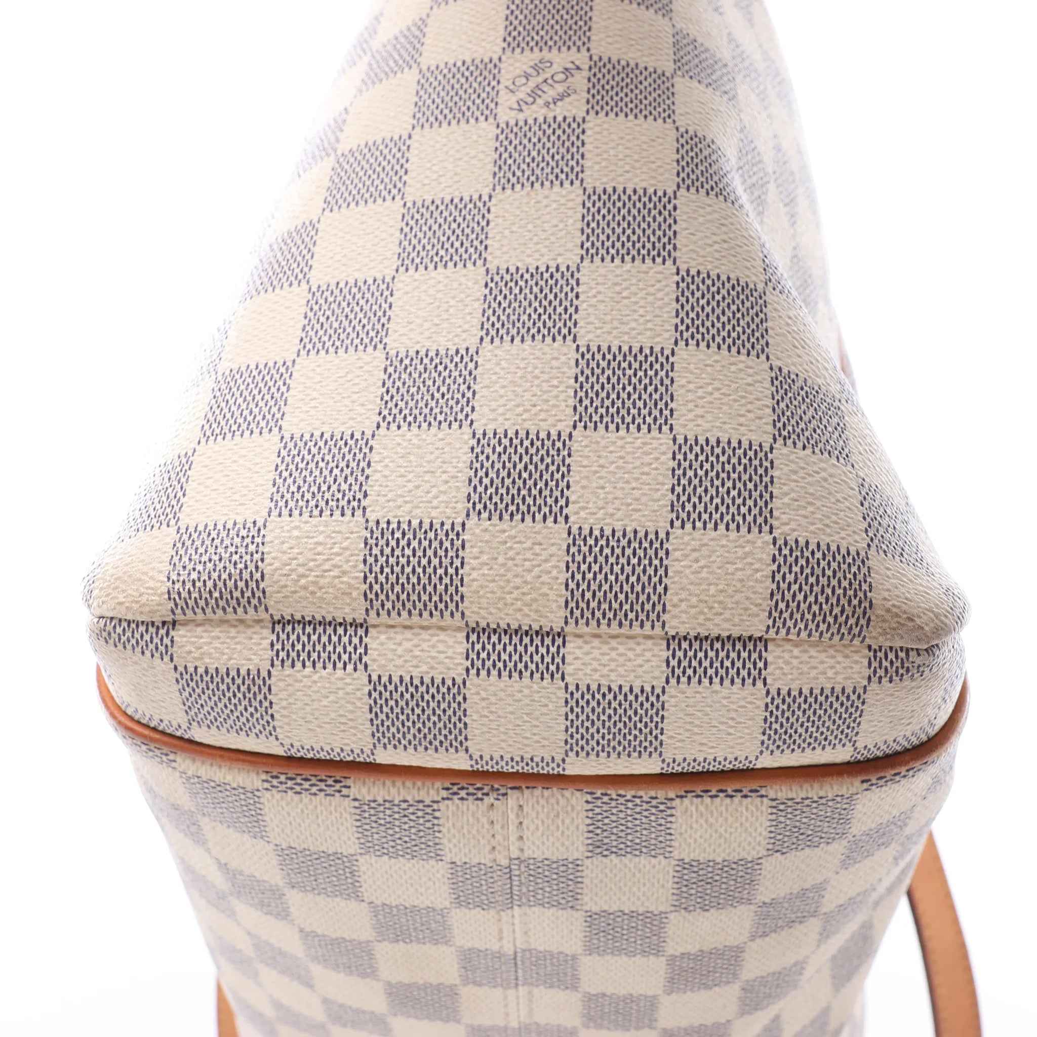 Louis Vuitton Totally MM Damier Azur Shoulder Bag in Beige N51262