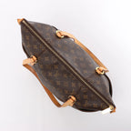 Louis Vuitton Totally MM Monogram Shoulder Bag in Brown M41015