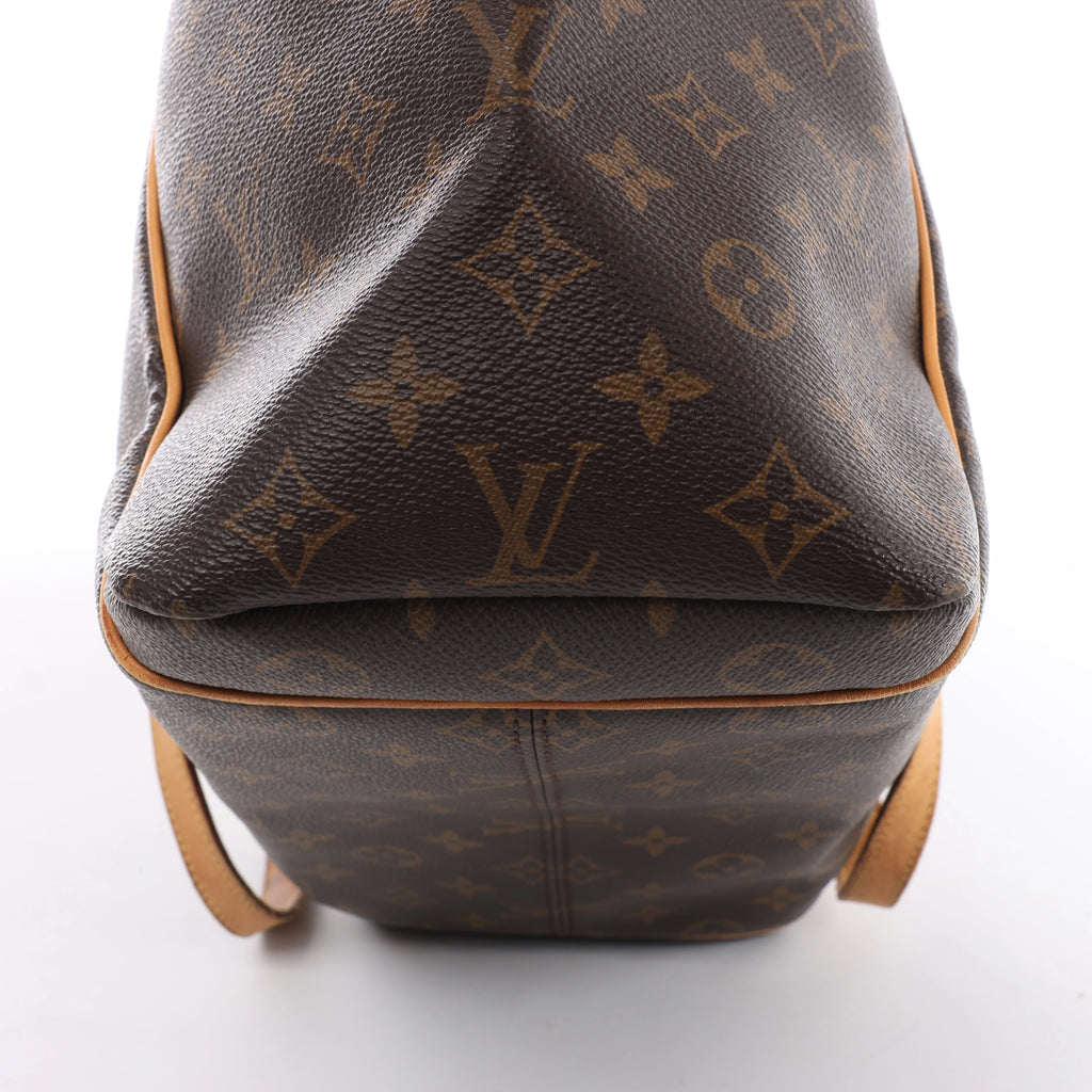 Louis Vuitton Totally MM Monogram Shoulder Bag in Brown M41015
