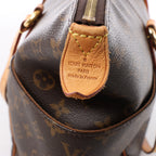 Louis Vuitton Totally MM Monogram Shoulder Bag in Brown M41015