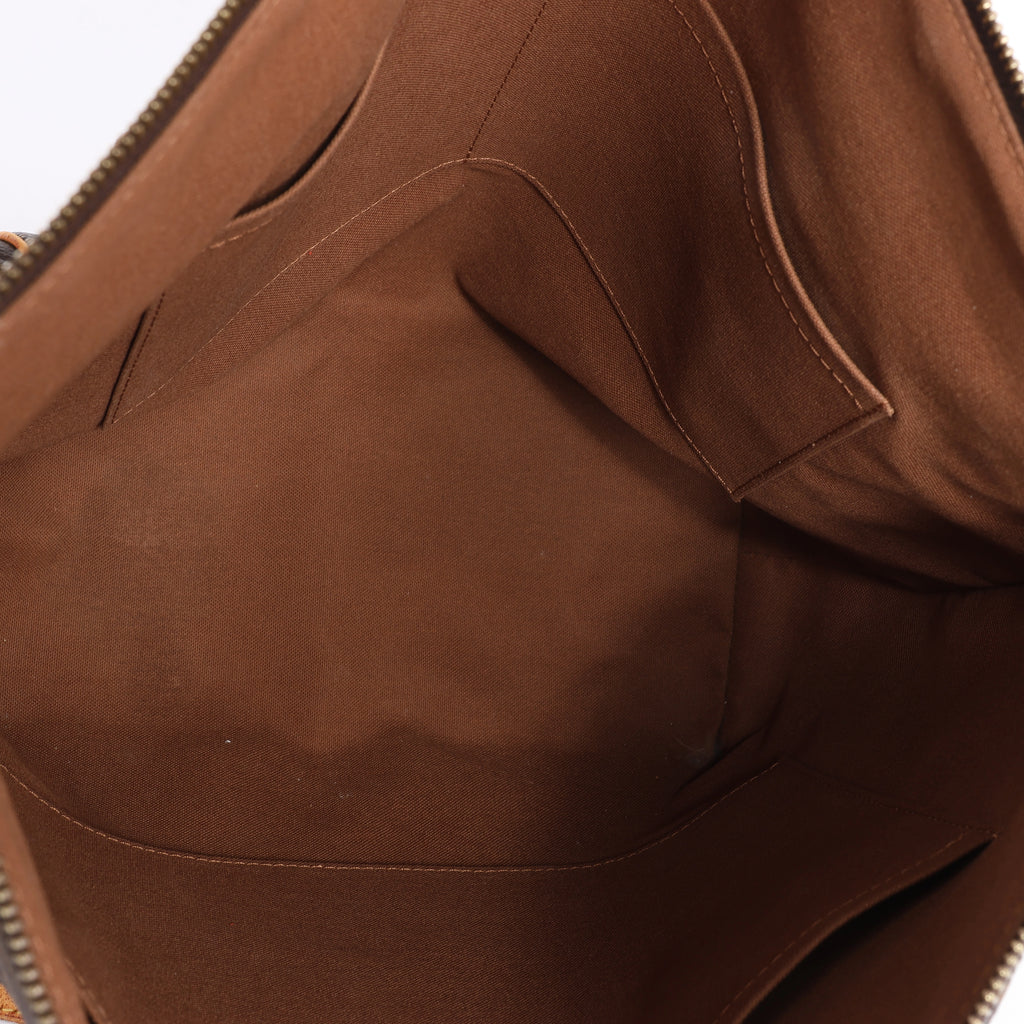 Louis Vuitton Totally MM Monogram Shoulder Bag in Brown M41015