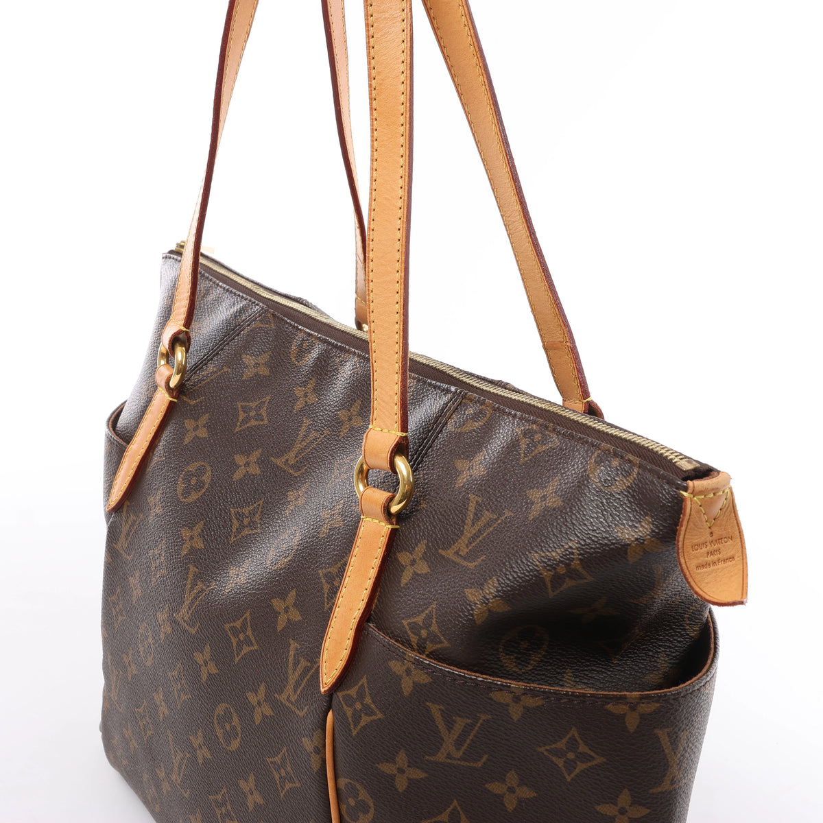 Louis Vuitton Totally MM Monogram Shoulder Bag in Brown M41015