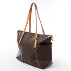 Louis Vuitton Totally MM Monogram Shoulder Bag in Brown M41015