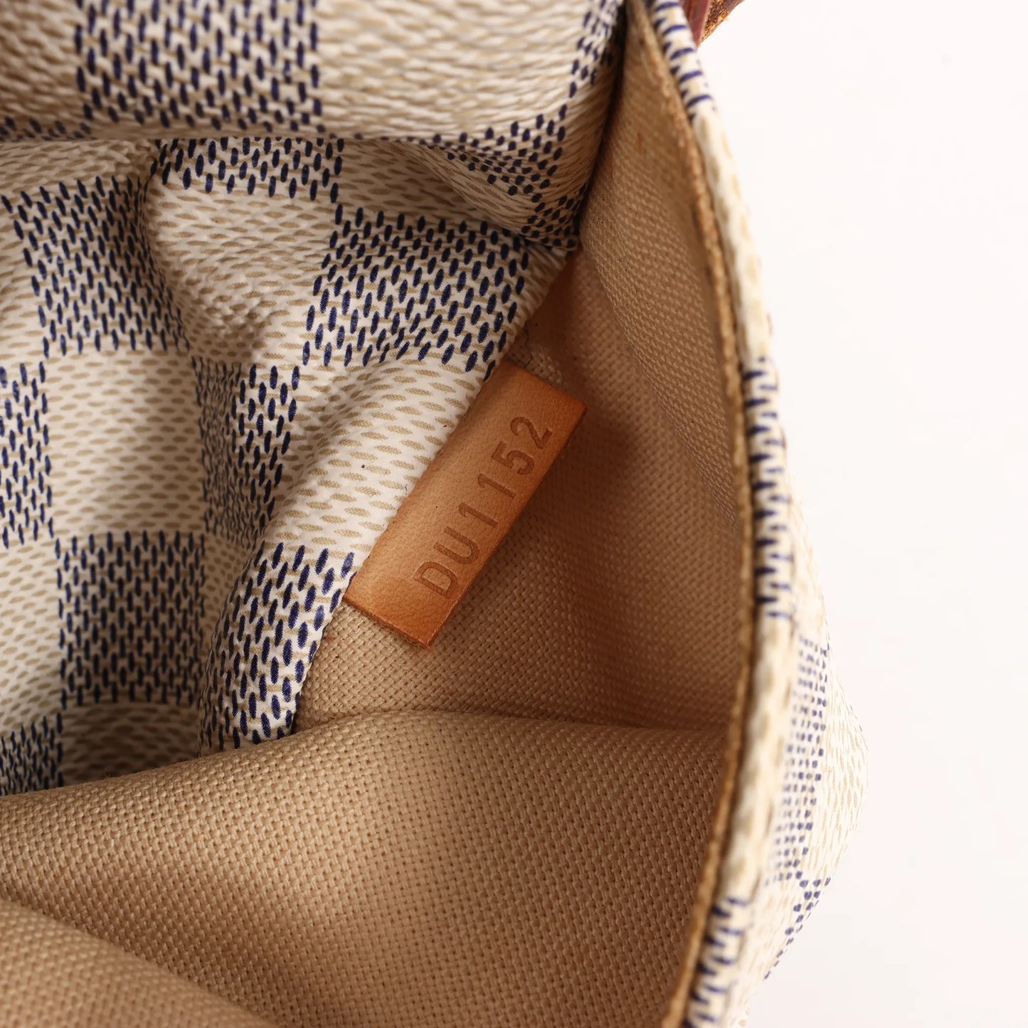 Louis Vuitton Totally PM Damier Azur Shoulder Bag in Beige N41280